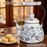 Чайник эмаль ZEIDAN Z-4535 2,6л Aster