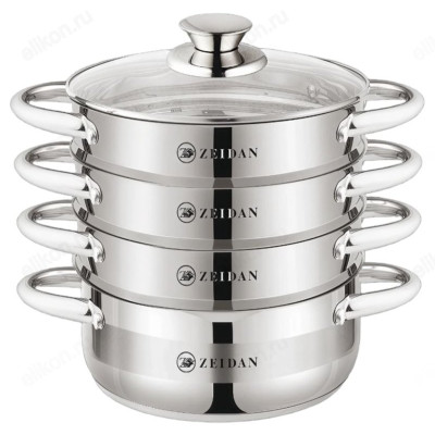 Мантоварка ZEIDAN Z-501111 4,7л 3 яруса-1