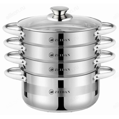 Мантоварка ZEIDAN Z-501113 3в1 8л 3 яруса-1
