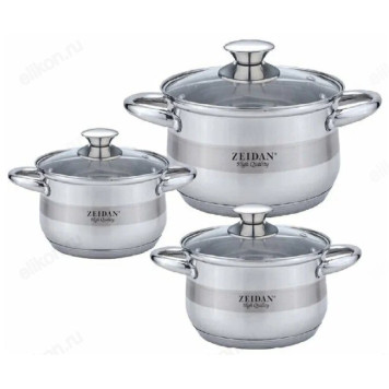 Набор посуды ZEIDAN Z-50632 6 пред.