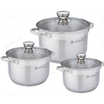 Набор посуды ZEIDAN Z-50660 6 пред.