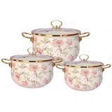 Набор посуды ZEIDAN Z-80628 Flowers 6 пред
