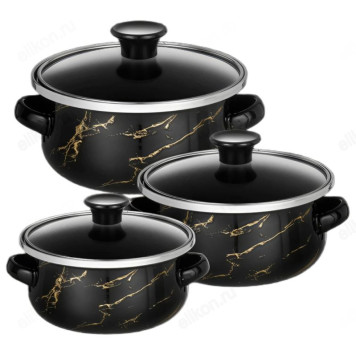 Набор посуды эмаль ZEIDAN Z-80639 6 предм.-1