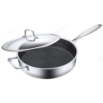 Сотейник с крышкой ZEIDAN Z-90234 DIAMOND 24см