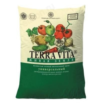 Грунт ЖИВАЯ ЗЕМЛЯ 10л универсальный