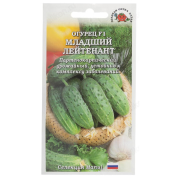 Семена огурец Младший лейтенант F1 5шт ЗолСотАлтая